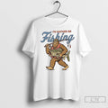 Classic Id Rather Be Fishing Bigfoot Ornaments