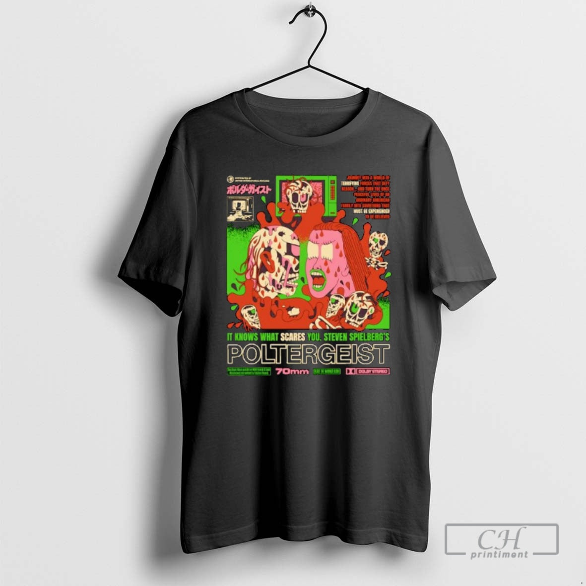 Classic It Knows What Scares You Steven Spielbergs Poltergeist Ornaments Shirt Sweater