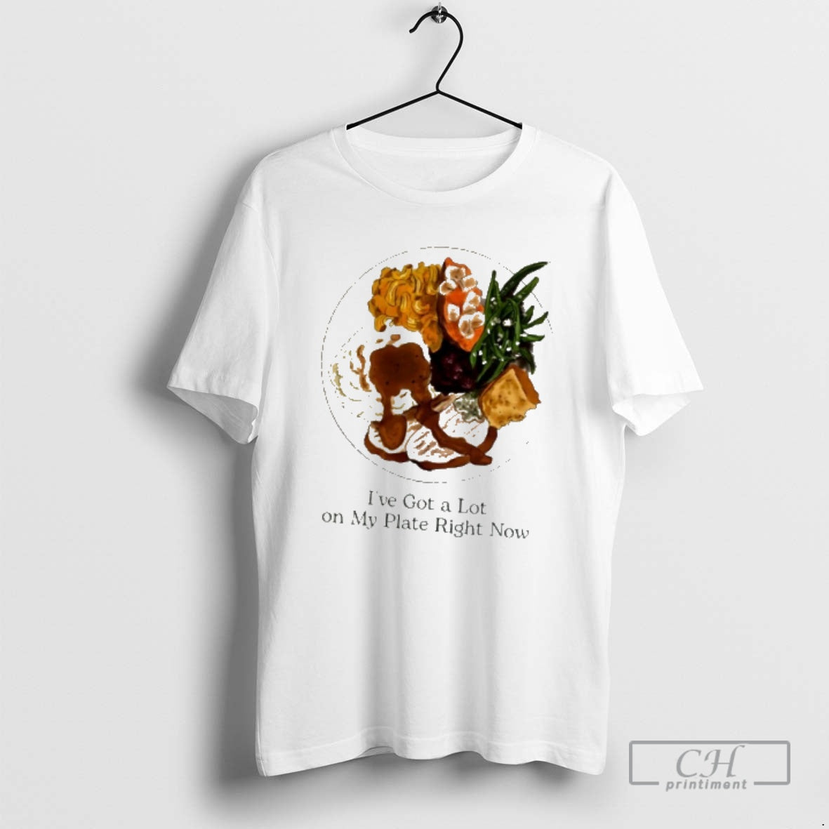 Classic Ive Got A Lot On My Plate Food Shirt Sweater