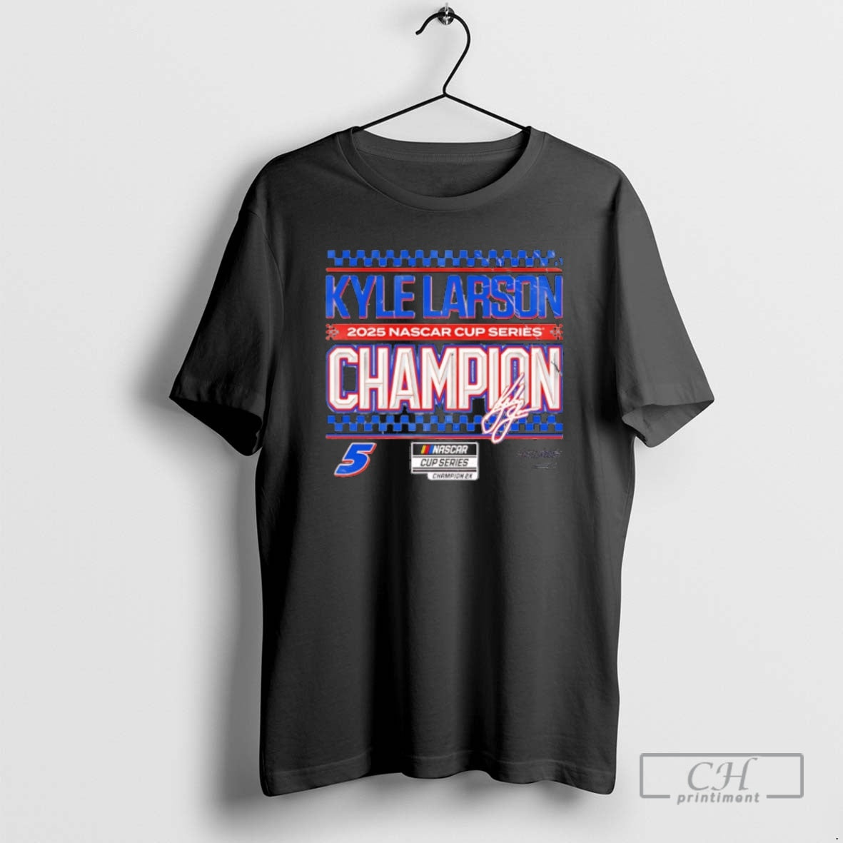 Classic Kyle Larson 2025 Nascar Cup Series Champion Speed Shirt Sweater