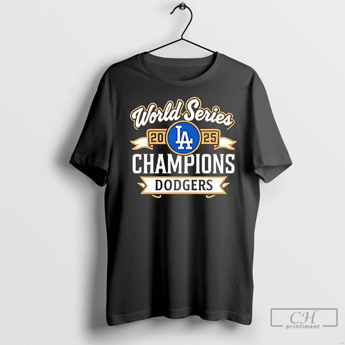 Classic La Dodgers As 2025 World Series Champions Central Logo
