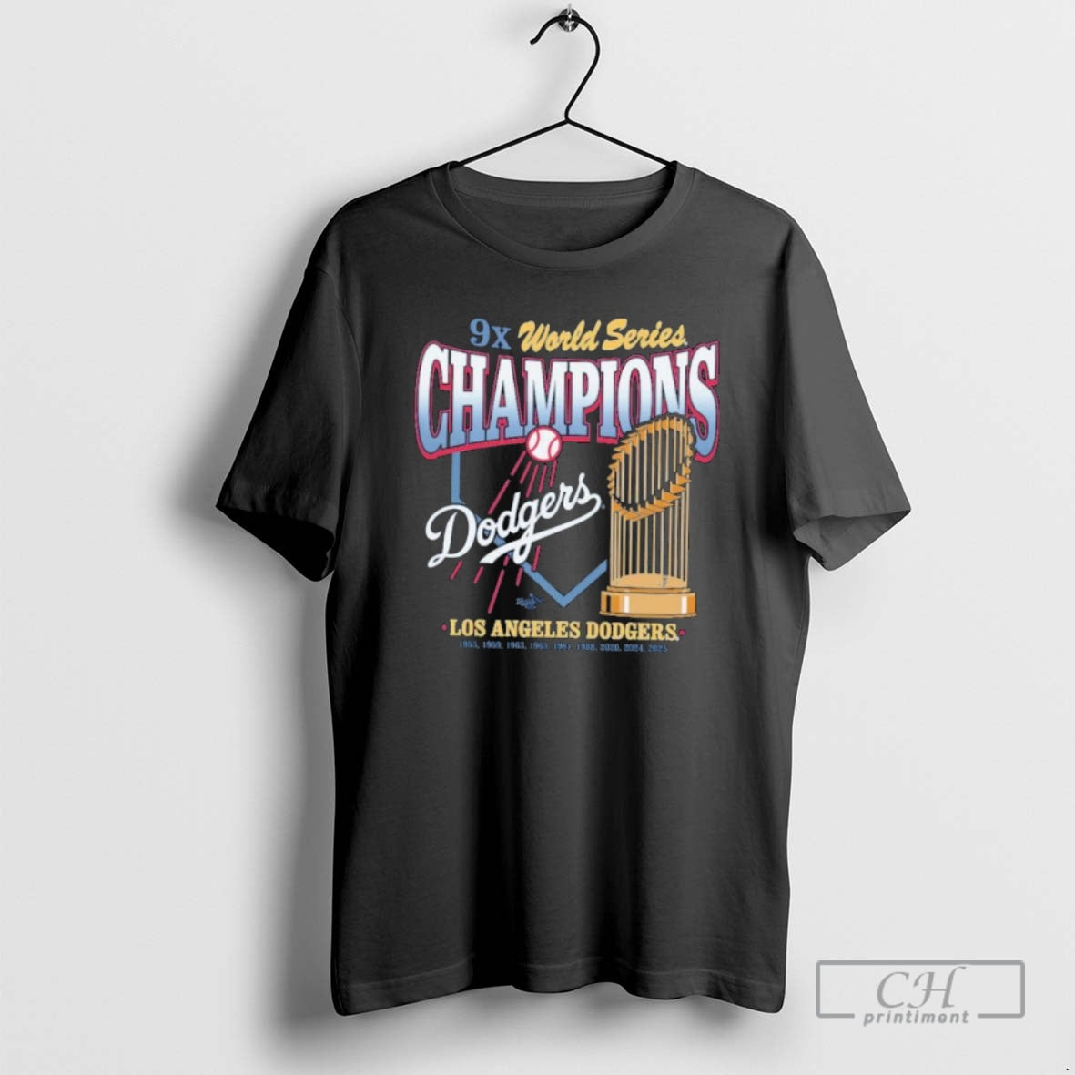 Classic Los Angeles Dodgers Mlb 2025 9 Time World Series Champions Shirt Sweater