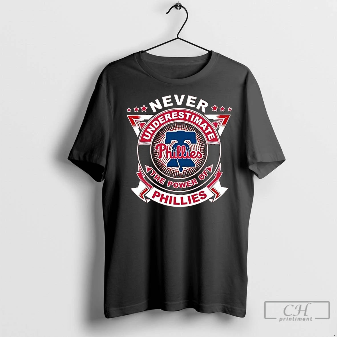 Classic Never Underestimate The Power Of Philadelphia Phillies Long Sleve