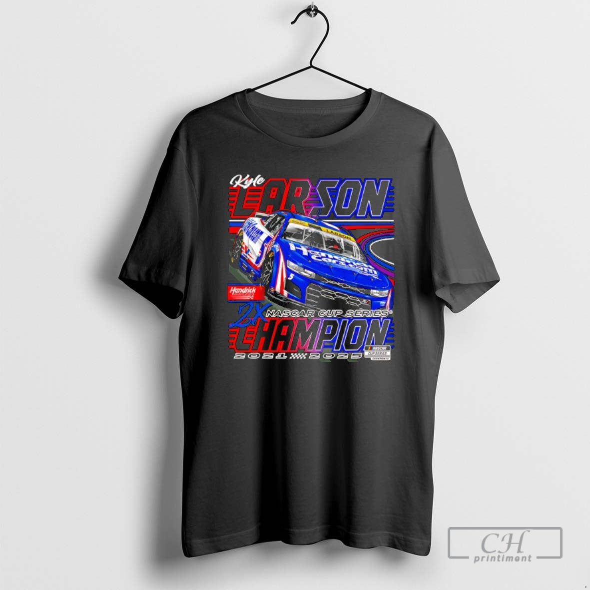 Classic Two Time Nascar Cup Series Champion Car 2021 2025 Kyle Larson Shirt Sweater