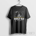 Classic Veterans Day 2025 2x World War Champions American Flag Shirt Sweater