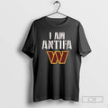 Classic Washington Commanders I Am Antifa Against Fascism Shirt Sweater
