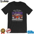 Clemson Tigers football players and coach Yes I’m old but I saw greatness signature shirt