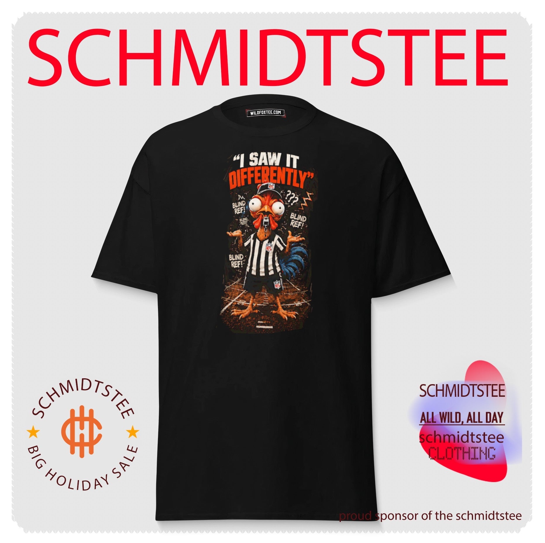 Cleveland Browns Blind Referee I saw it differently blind ref shirt