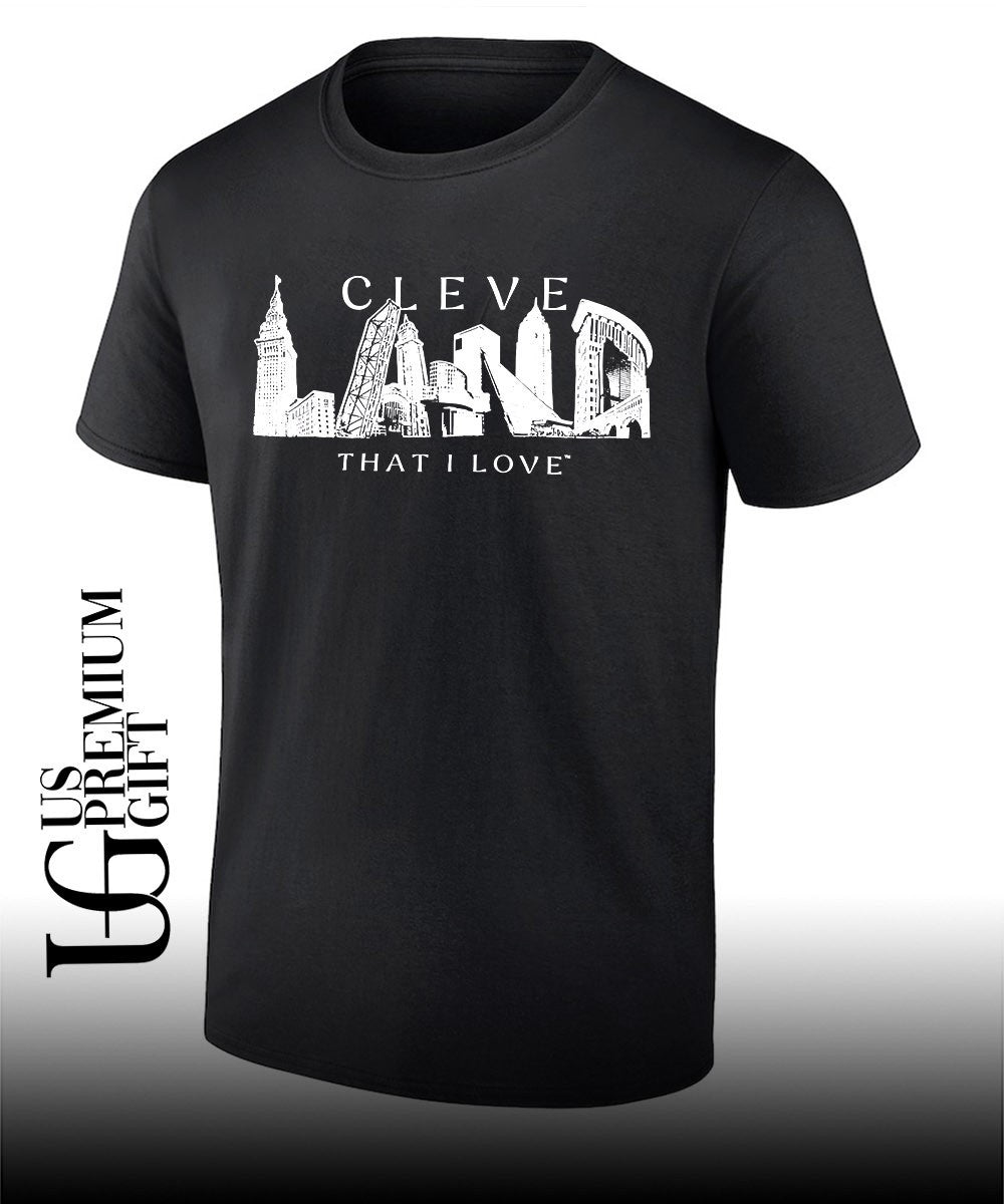 Cleveland Cavaliers Cleve Landmarks that I love shirt