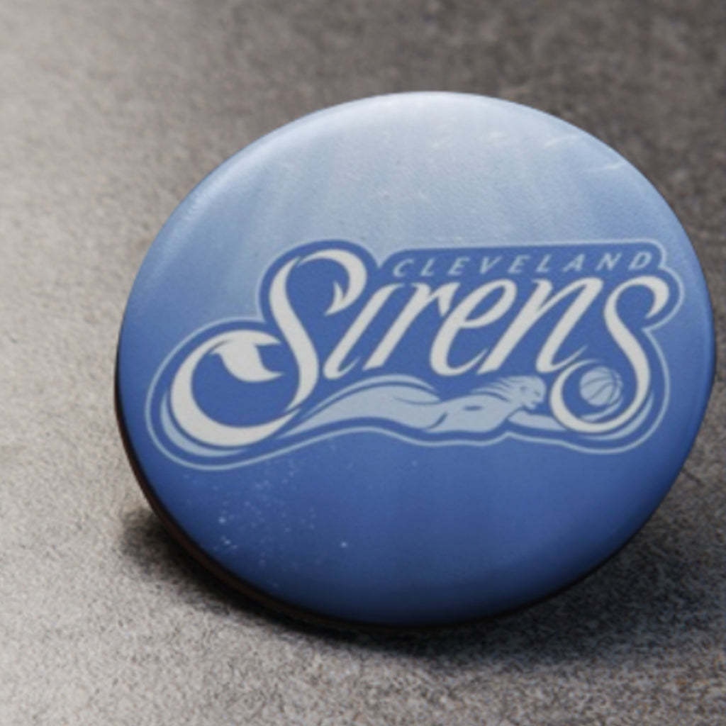 Cleveland Sirens Button