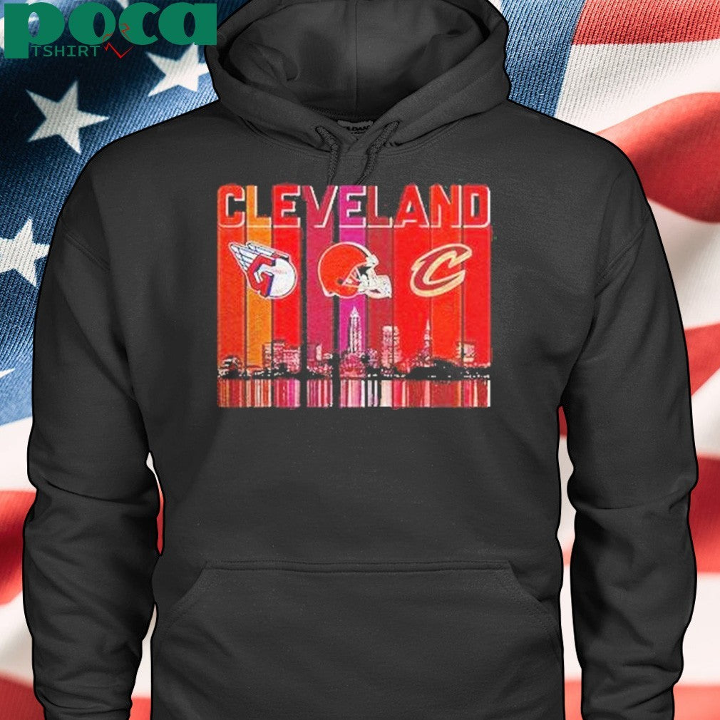 Cleveland Skyline City Sports Team Logo Shirt