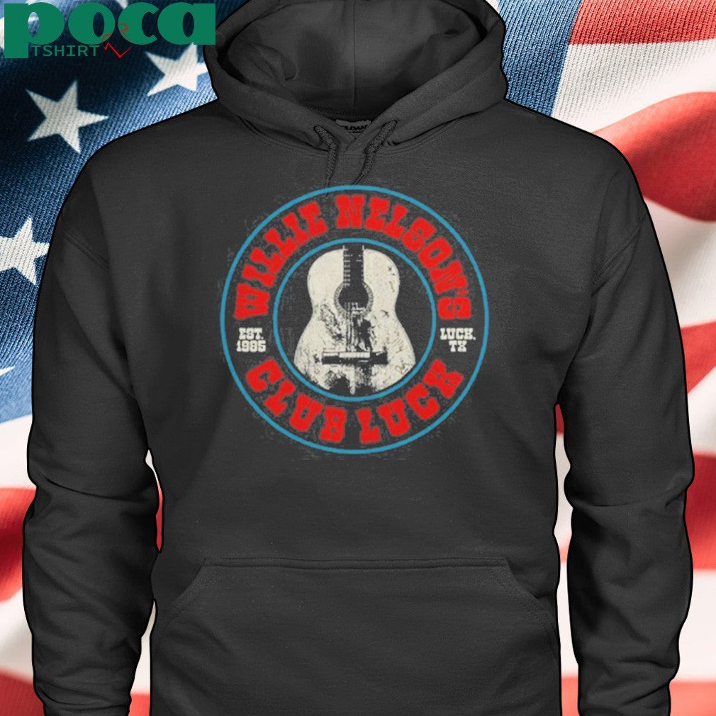 Club Luck Trigger Willie Nelson shirt