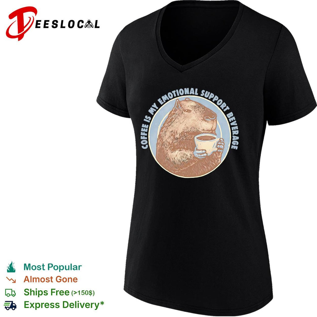 Coffee is my emotional support beverage shirt
