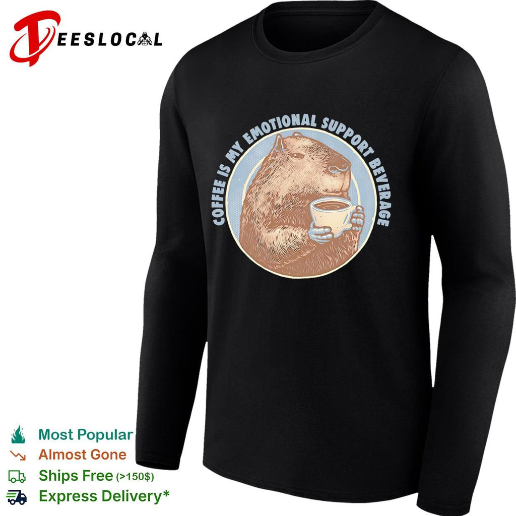 Coffee is my emotional support beverage shirt