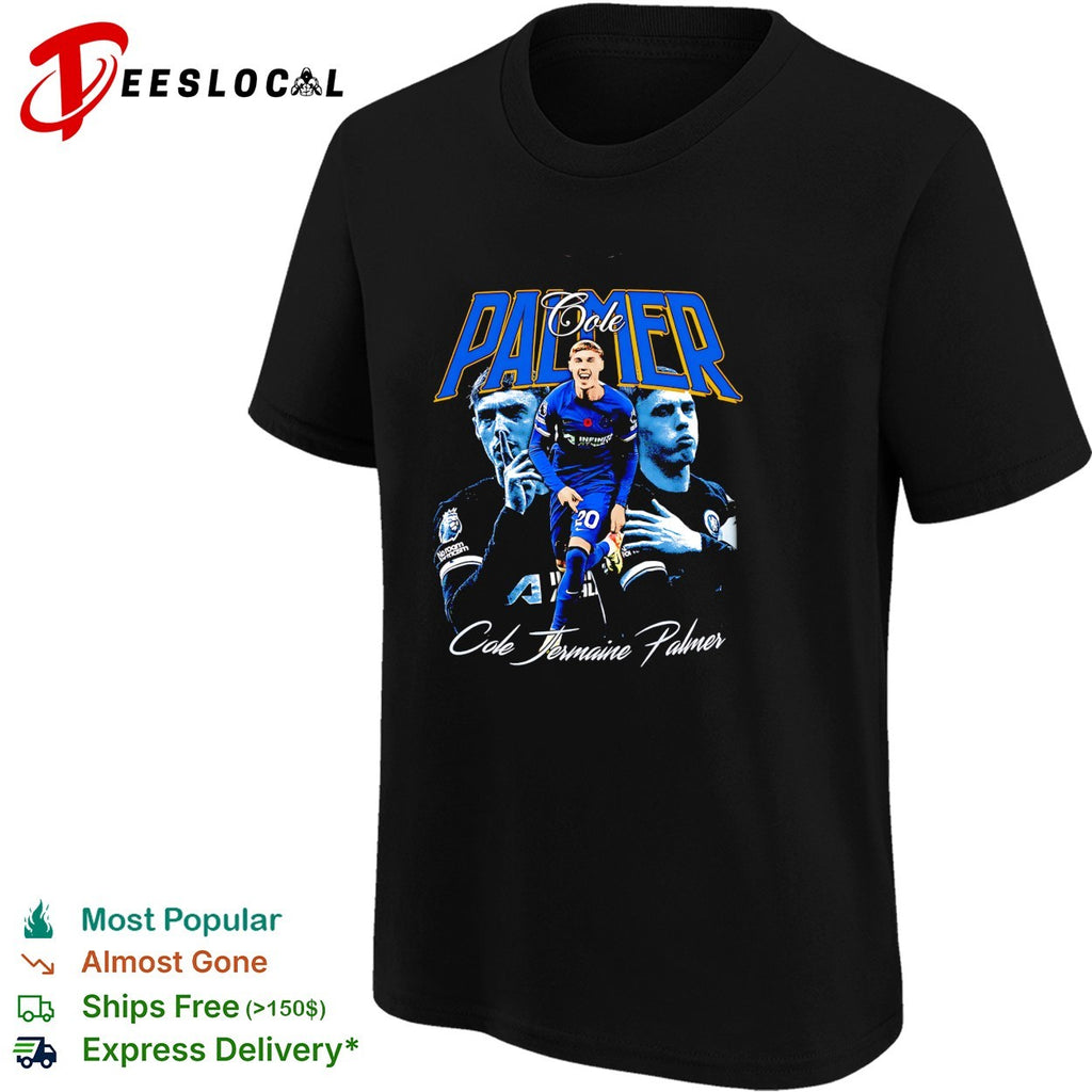 Cole Jermaine Palmer Chelsea portrait shirt