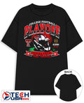 College Football Playoff 2025-2026 Texas Tech Red Raiders helmet shirt