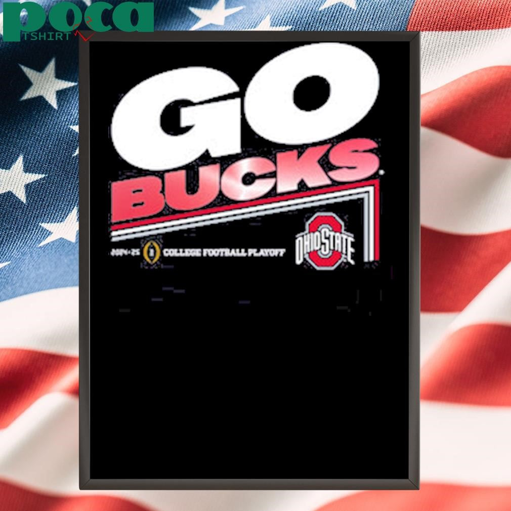 College Football Playoff 2025 Ohio State Slogan T-Shirt