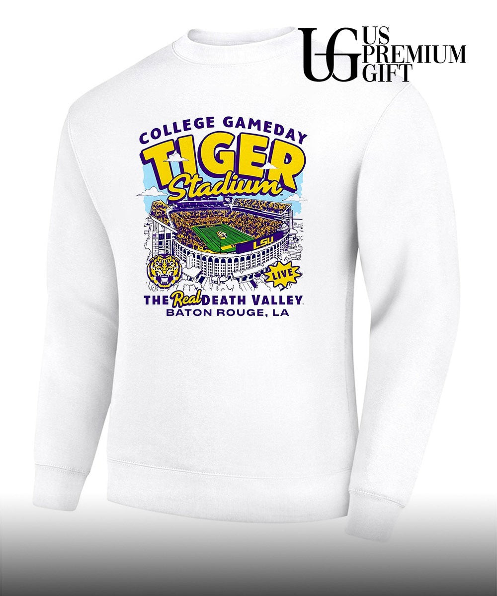 College GameDay LSU Tiger Stadium the Read Death Valley shirt