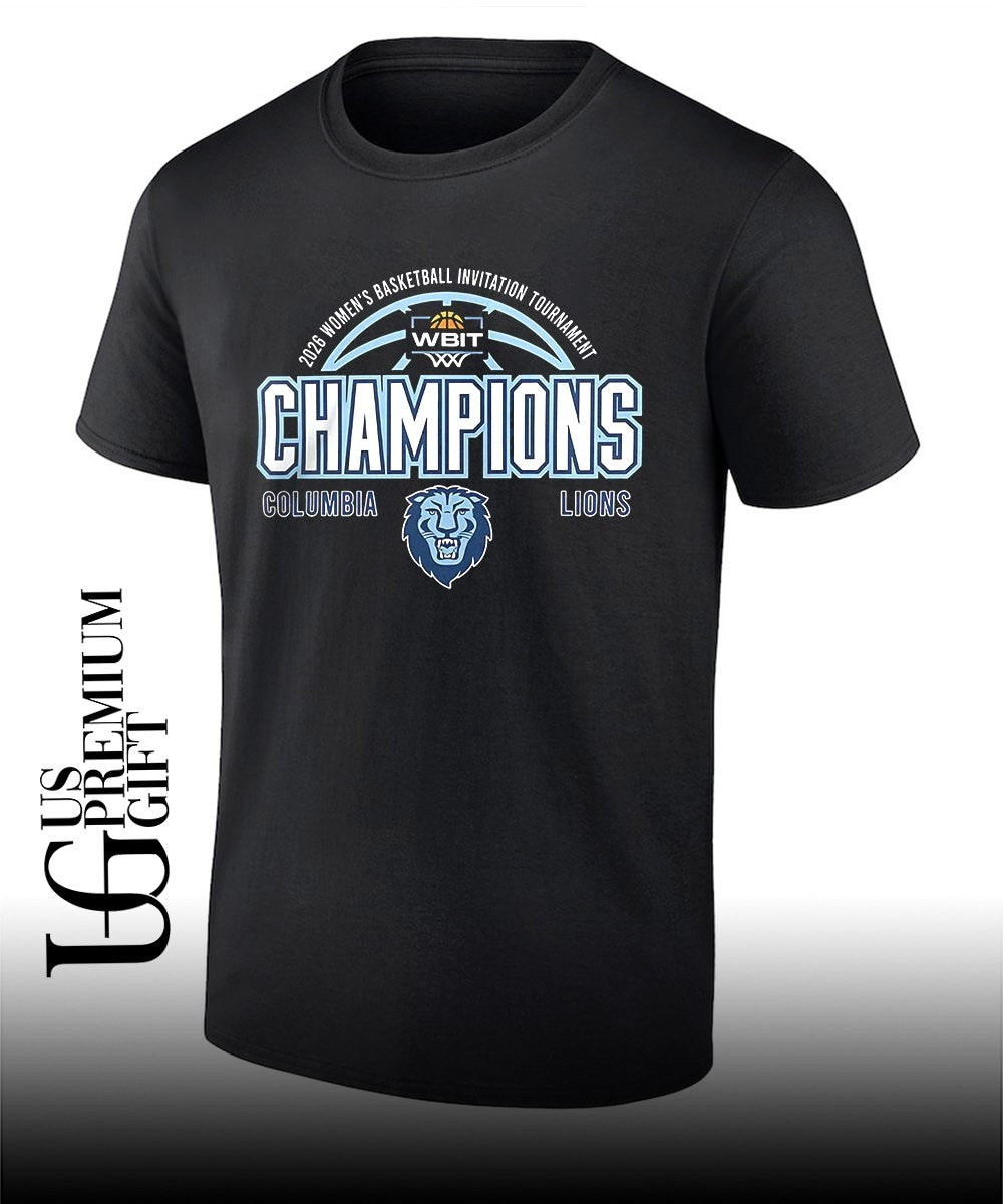 Columbia Lions 2026 WBIT Women’s Basketball Champions shirt