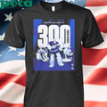 Connor Hellebuyck Winnipeg Jets 300 Career Wins shirt