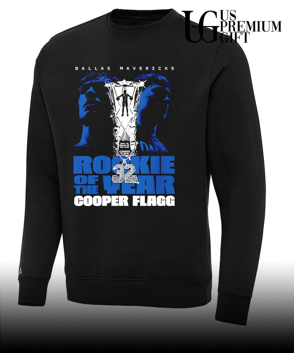 Cooper Flagg 2026 ROTY Accolades F&B Dallas Mavericks Basketball shirt