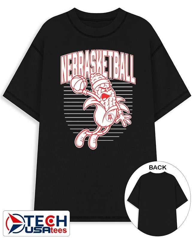 Corn Basketball Nerbraska Conhuskers shirt