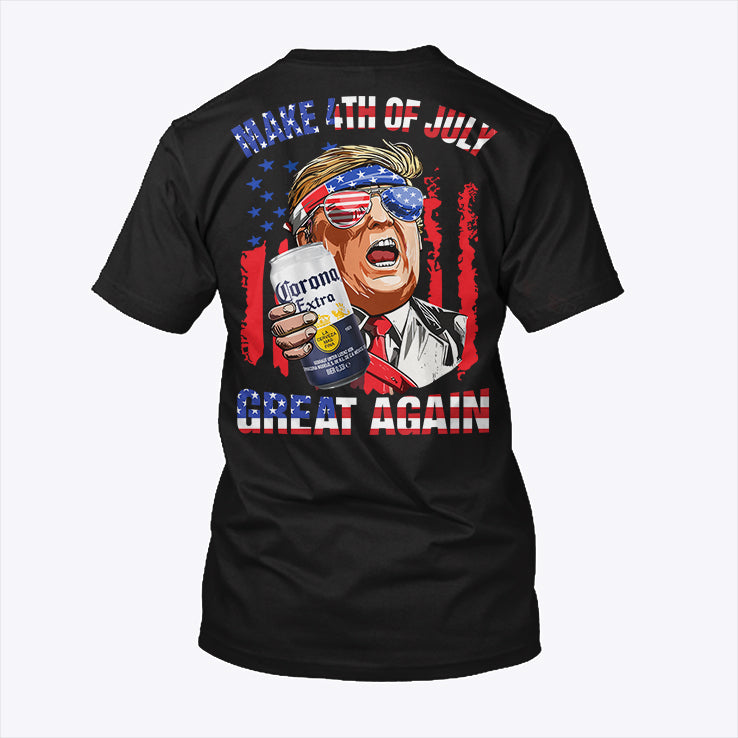 Corona Extra Trump Make 4th Of July Great Again Shirt