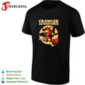 Crawler Adventures characters running shirt