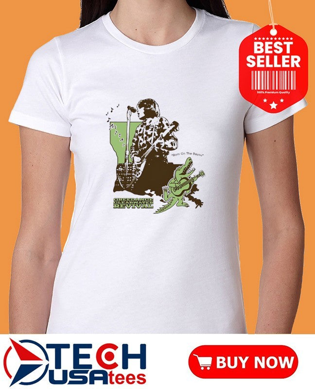 Creedence Bayou Vibes Swampy Riffs Pure CCR shirt