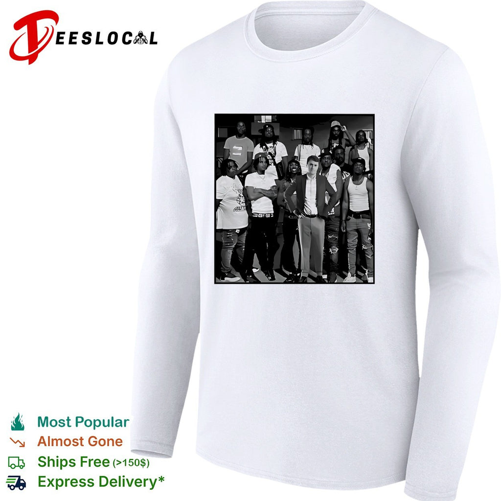 Crew group photo shirt