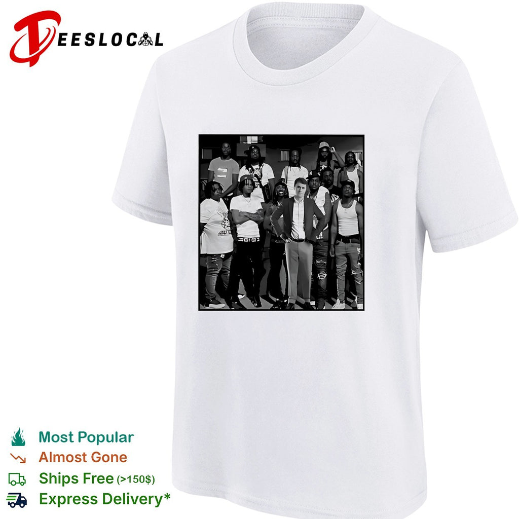 Crew group photo shirt