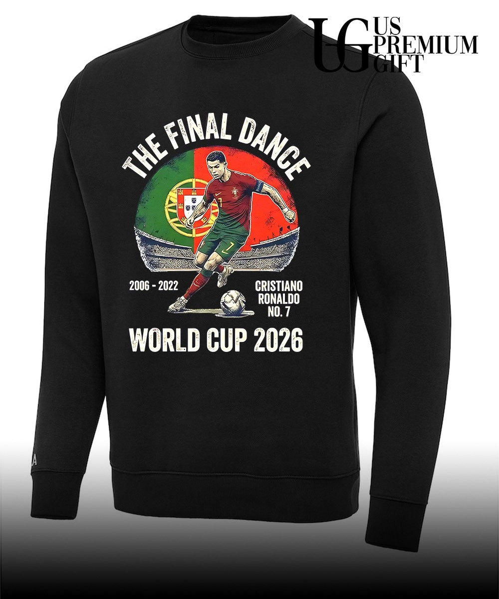 Cristiano Ronaldo Portugal World Cup 2026 The Final Dance 2006 to 2022 shirt
