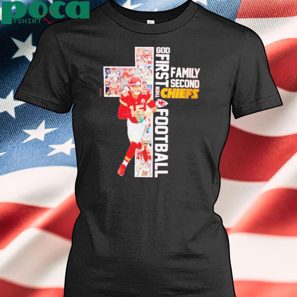 Cross God First Them Patrick Mahomes Kansas City Chiefs and All Players Photo shirt