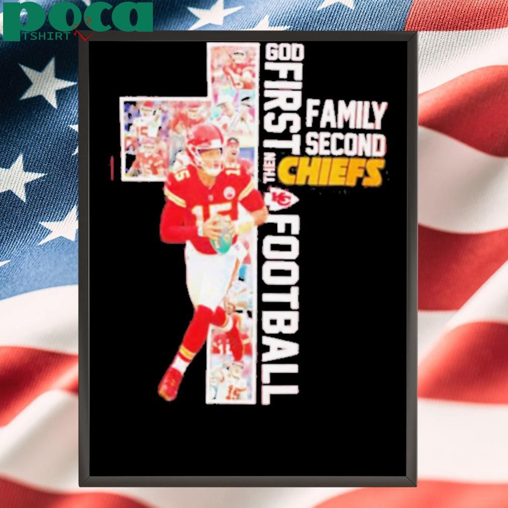 Cross God First Them Patrick Mahomes Kansas City Chiefs and All Players Photo shirt