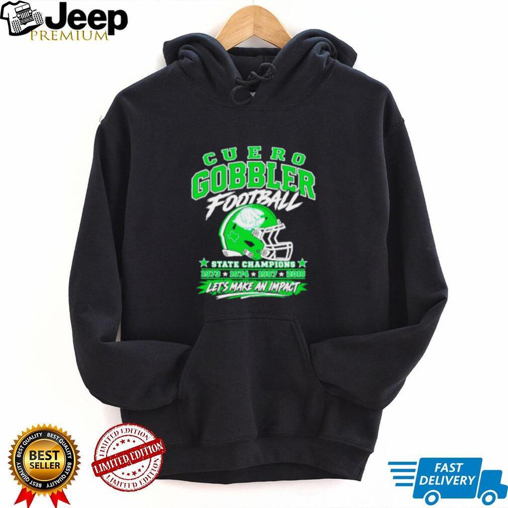 Cuero All Sports Booster Gobbler Football 2026 helmet shirt