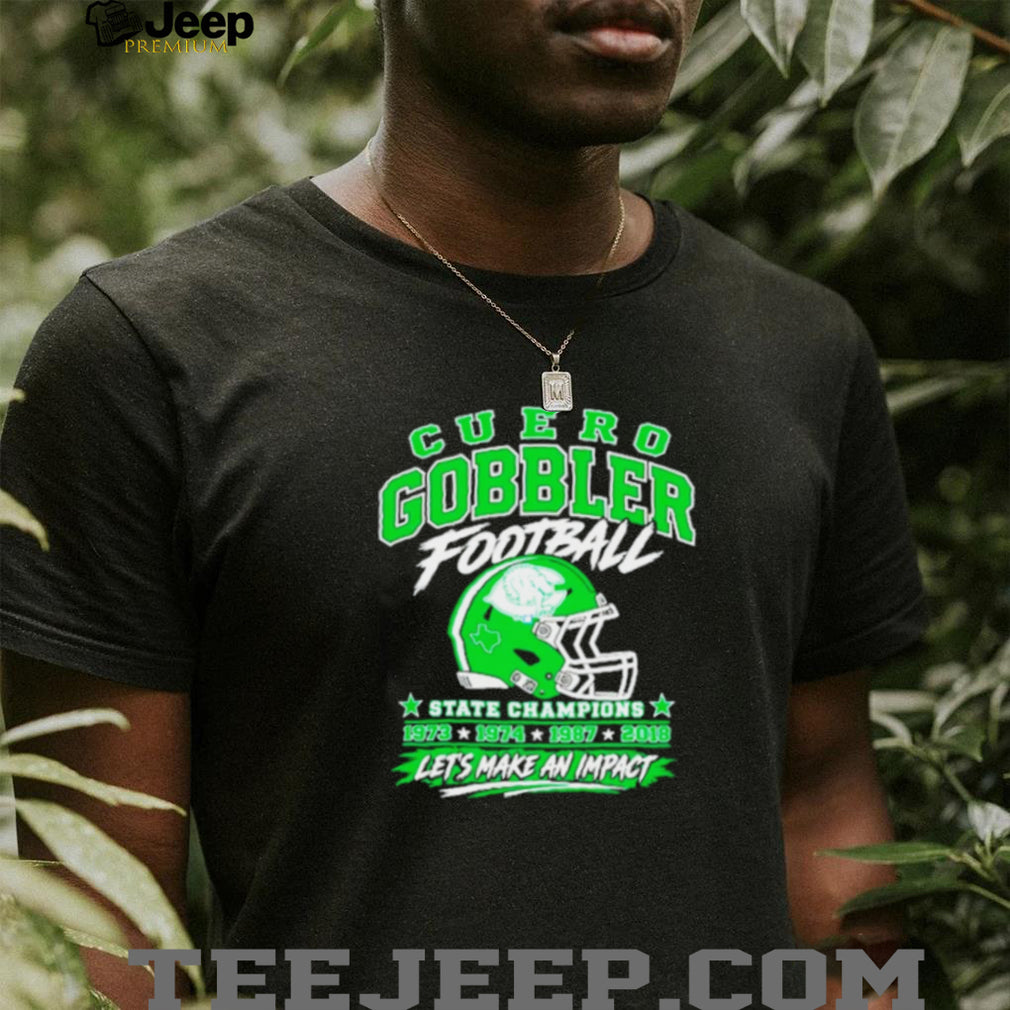 Cuero All Sports Booster Gobbler Football 2026 helmet shirt