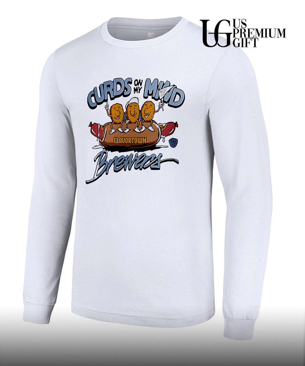 Curds on My Mind Flavortown Brewers shirt