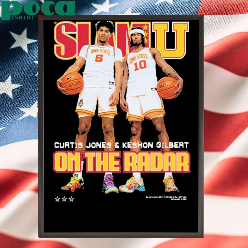 Curtis Jones And Keshon Gilbert On The Radar Iowa State Cyclones The Second Ever SLAMU Cover Unisex T-Shirt