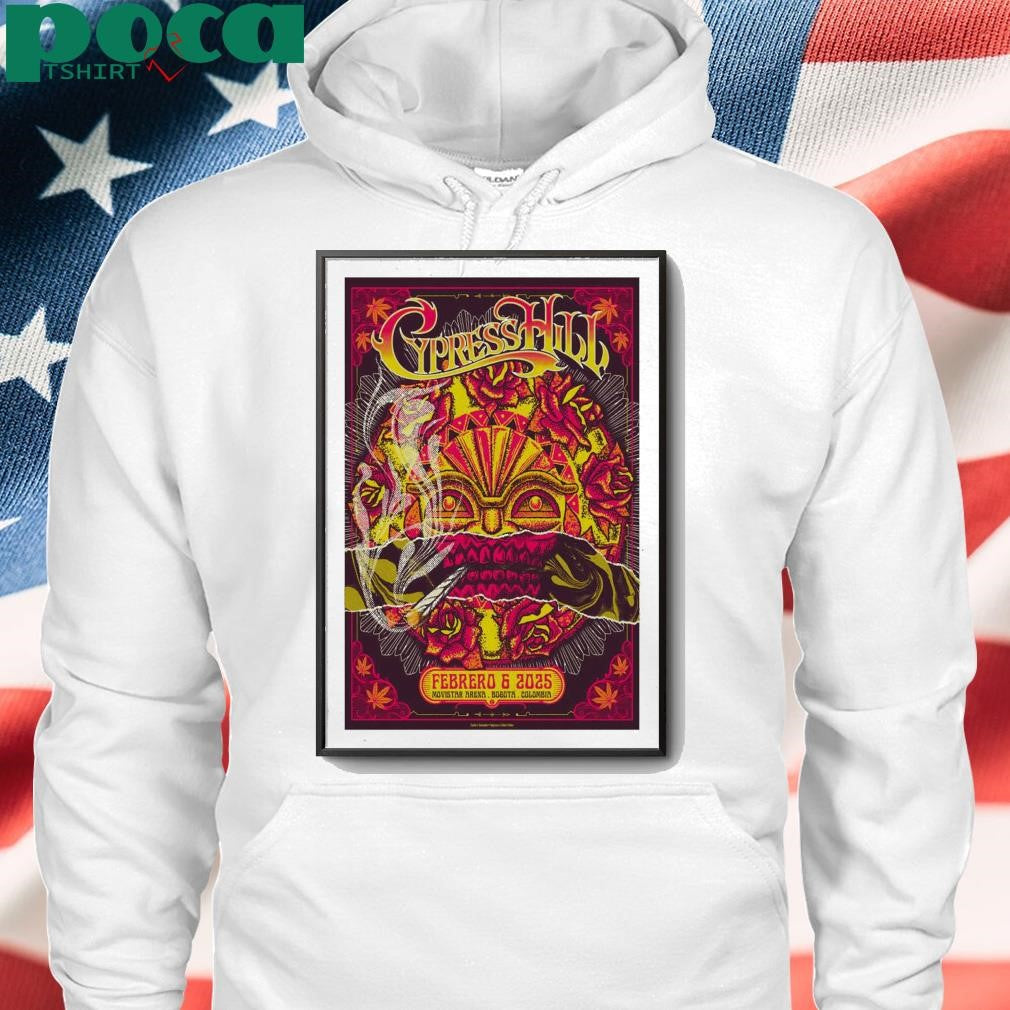 Cypress Hill Feb 6 2025 Movistar Arena Bogota Colombia Poster shirt