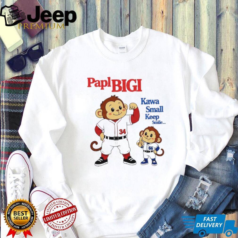 Munenori Kawasaki Papi Big Kawa Small Keep Smile Shirt