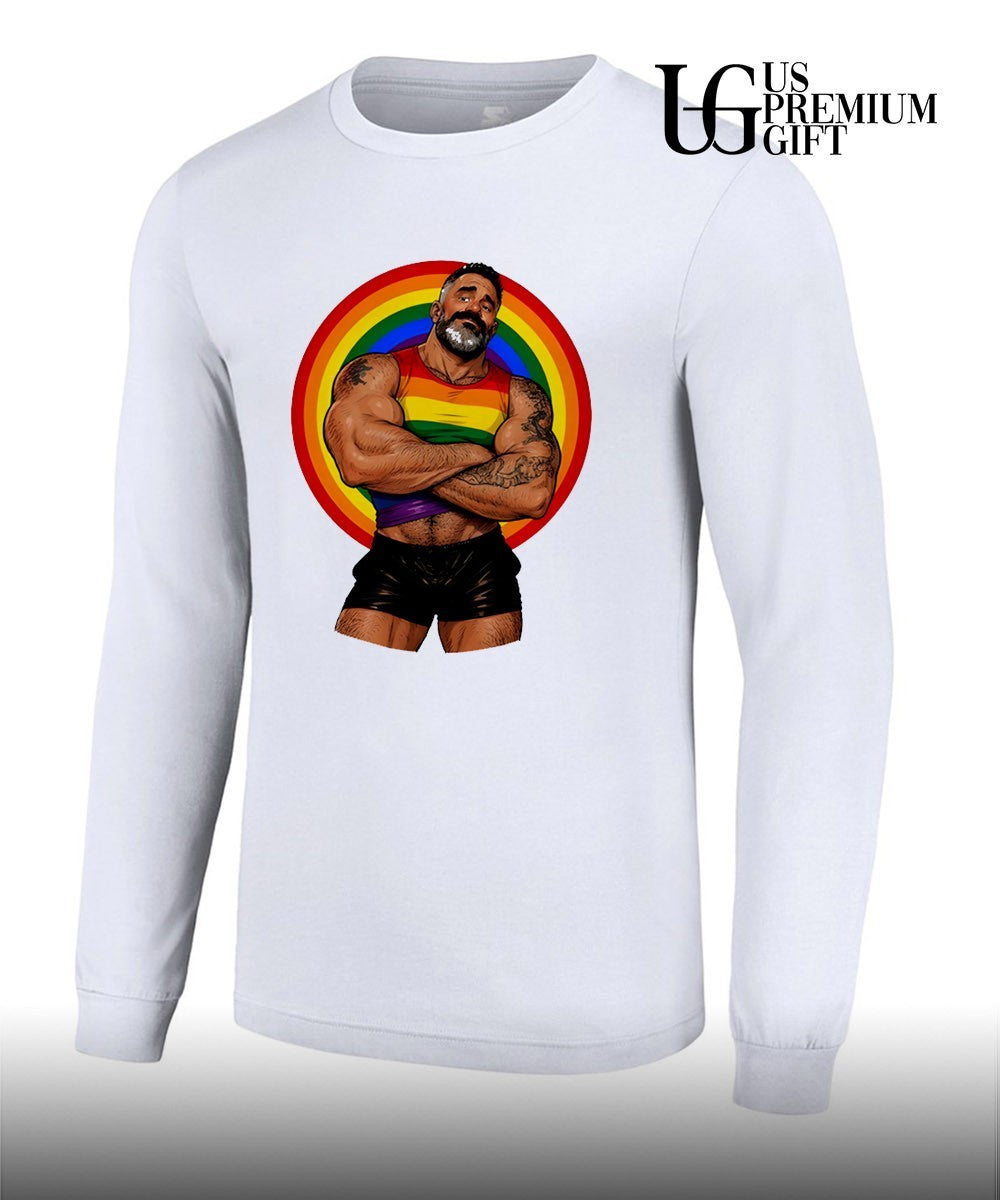 Daddy Bureau Wowyco Rainbow Gay Pride shirt