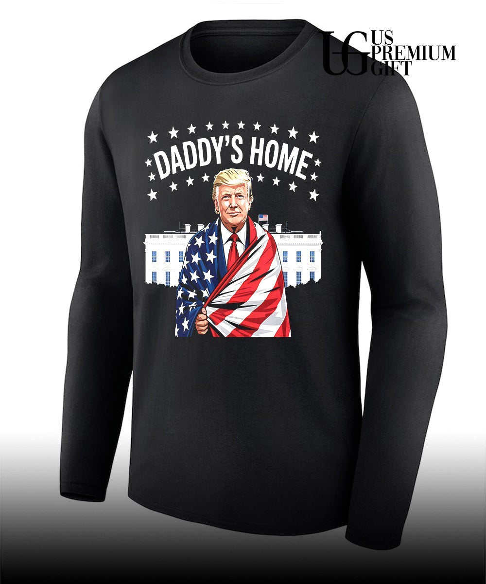 Daddy’s Home 2024 Trump Take America Back US flag shirt