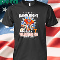 Damn right I am a Tennessee Volunteers fan win or lose 2024 2D T shirt