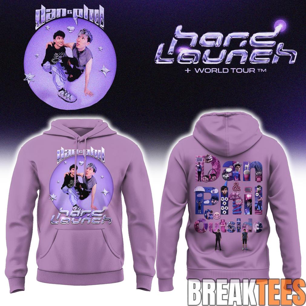 Dan and Phil Announce Hard Launch World Tour Edition Hoodie