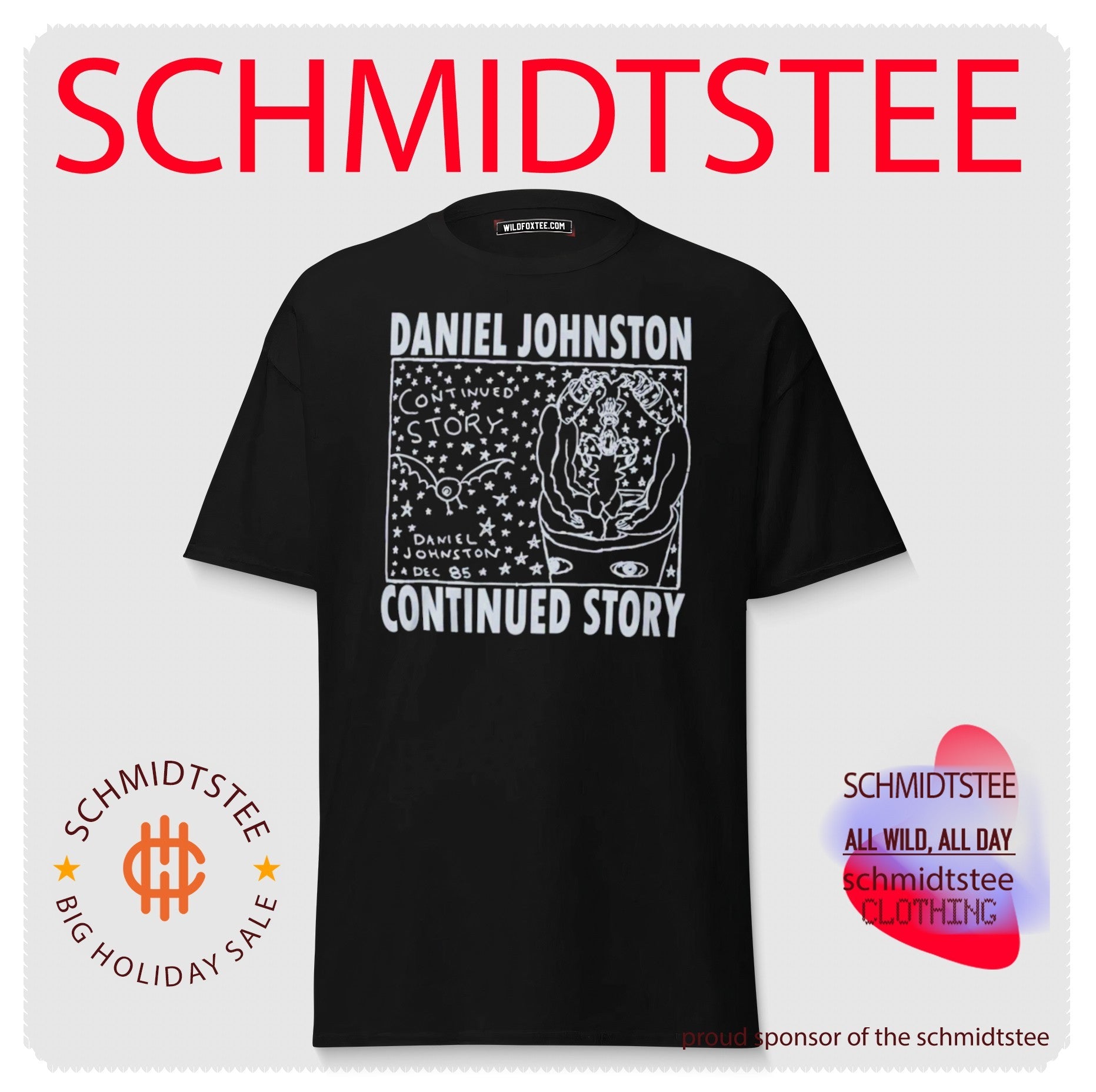 Daniel Johnston Continued Story shirt