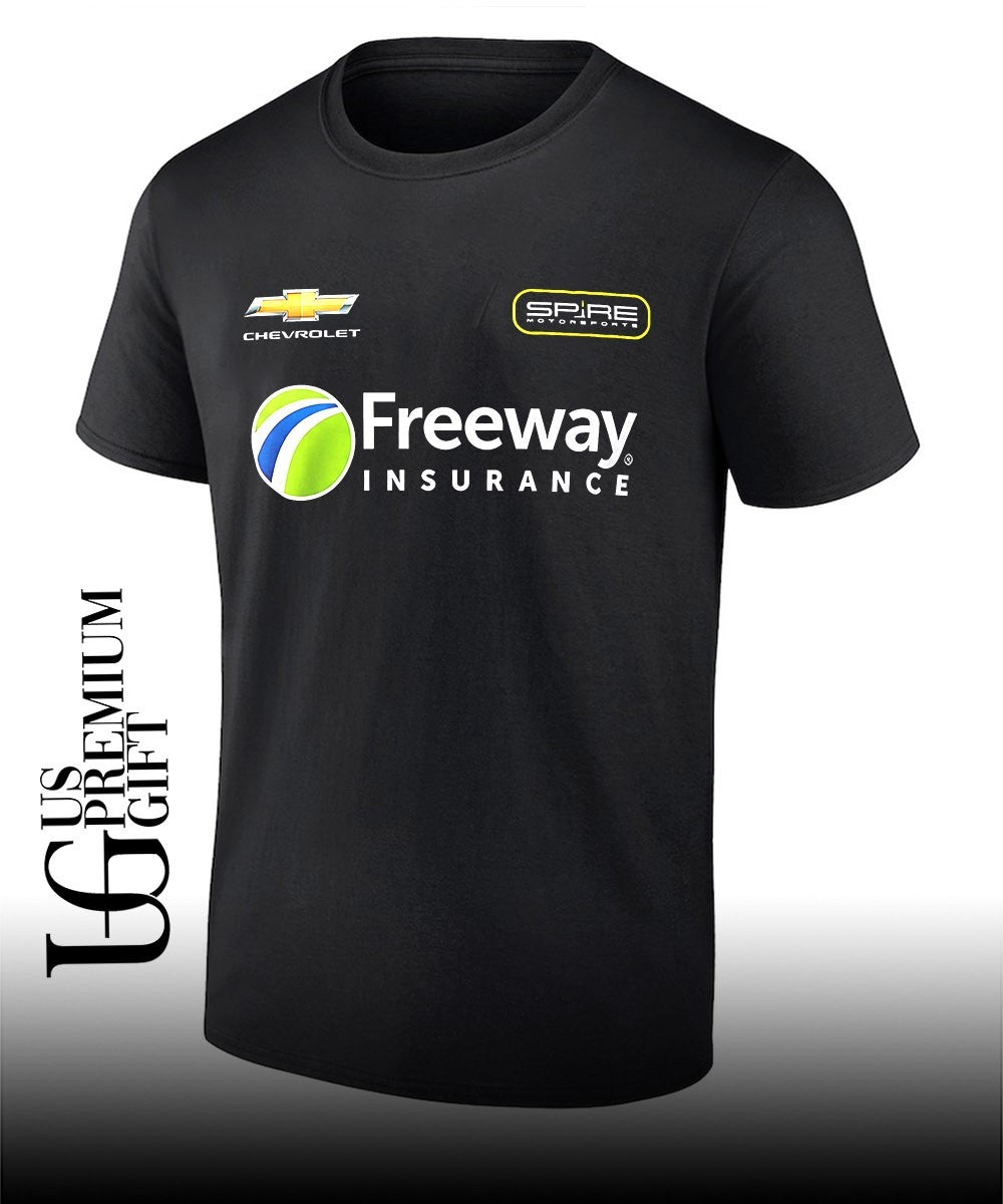 Daniel Suarez Spire Motorsports Freeway Insurance Chevrolet Team shirt