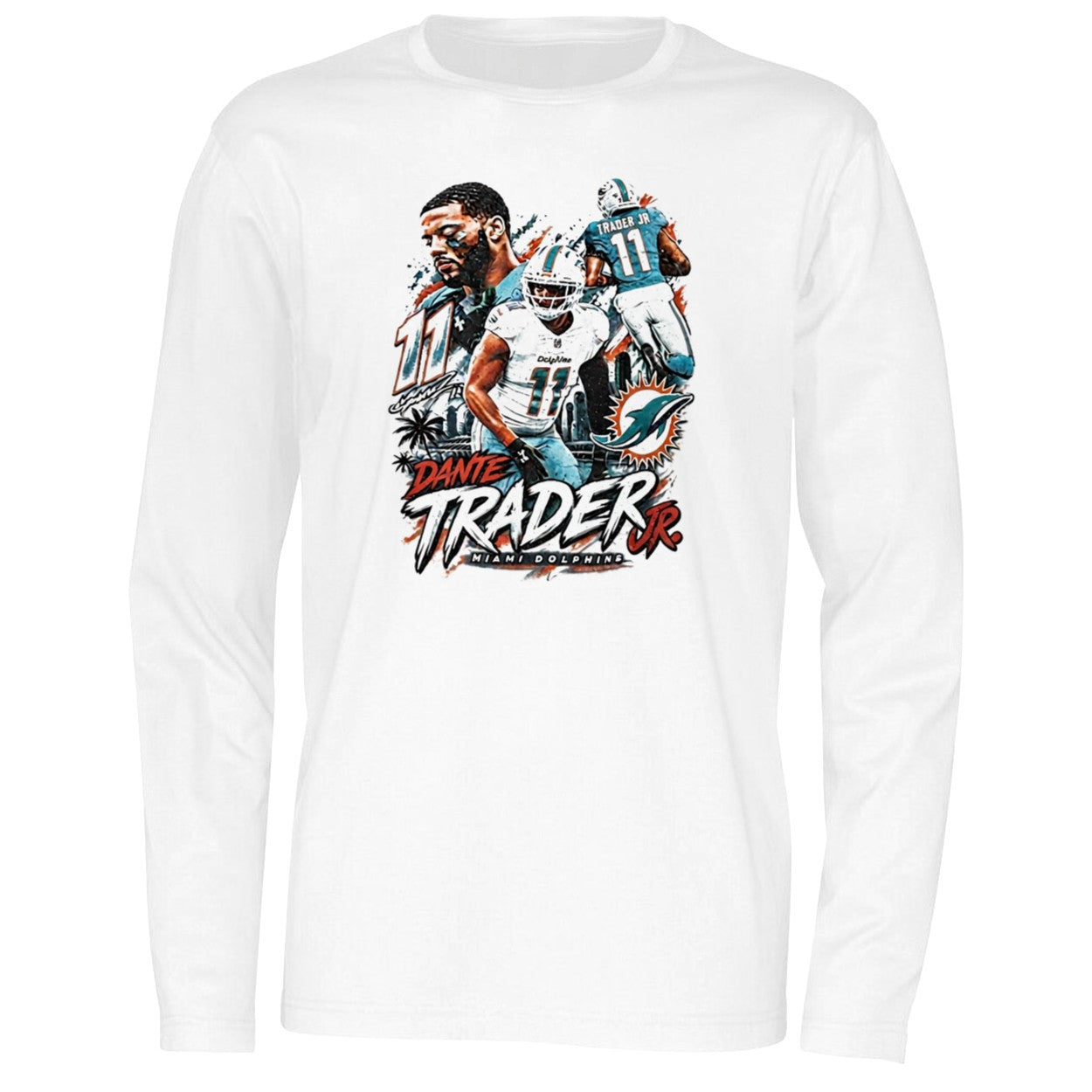 Dante Trader Jr Miami Dolphins 2026 Shirt
