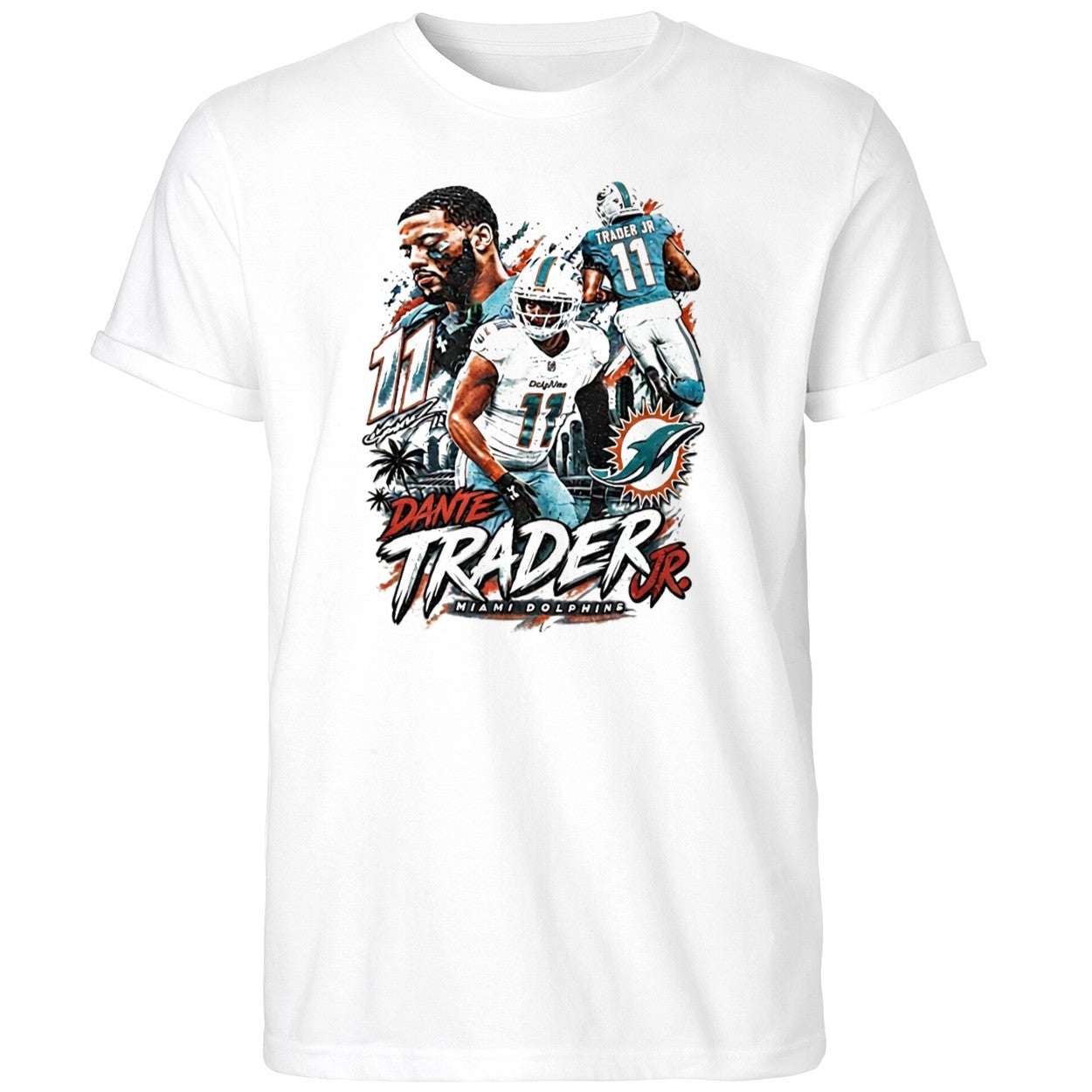 Dante Trader Jr Miami Dolphins 2026 Shirt