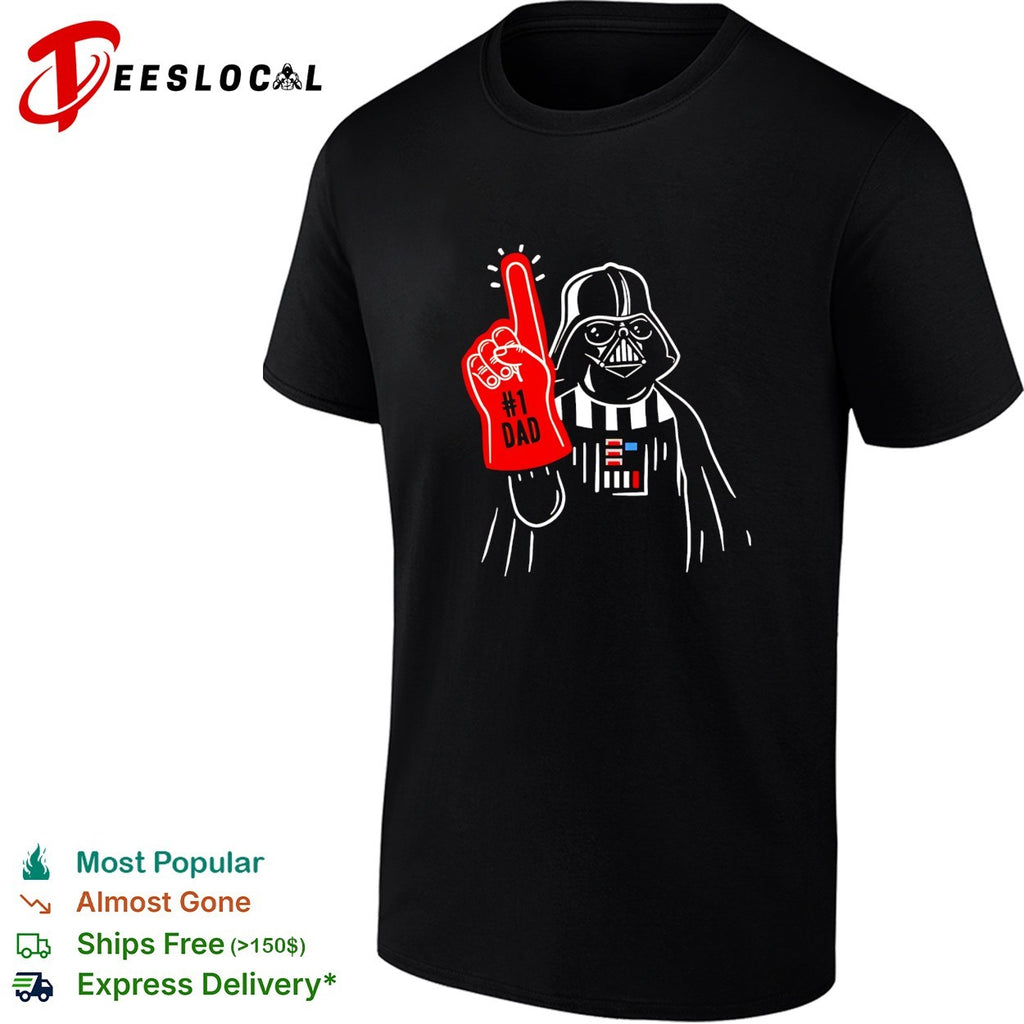 Darth Vader number 1 dad shirt