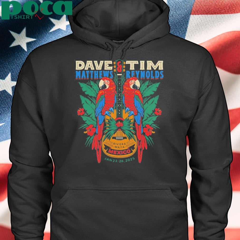 Dave Matthews Band & Tim Reynolds January 2025 Riviera Maya Show Shirt